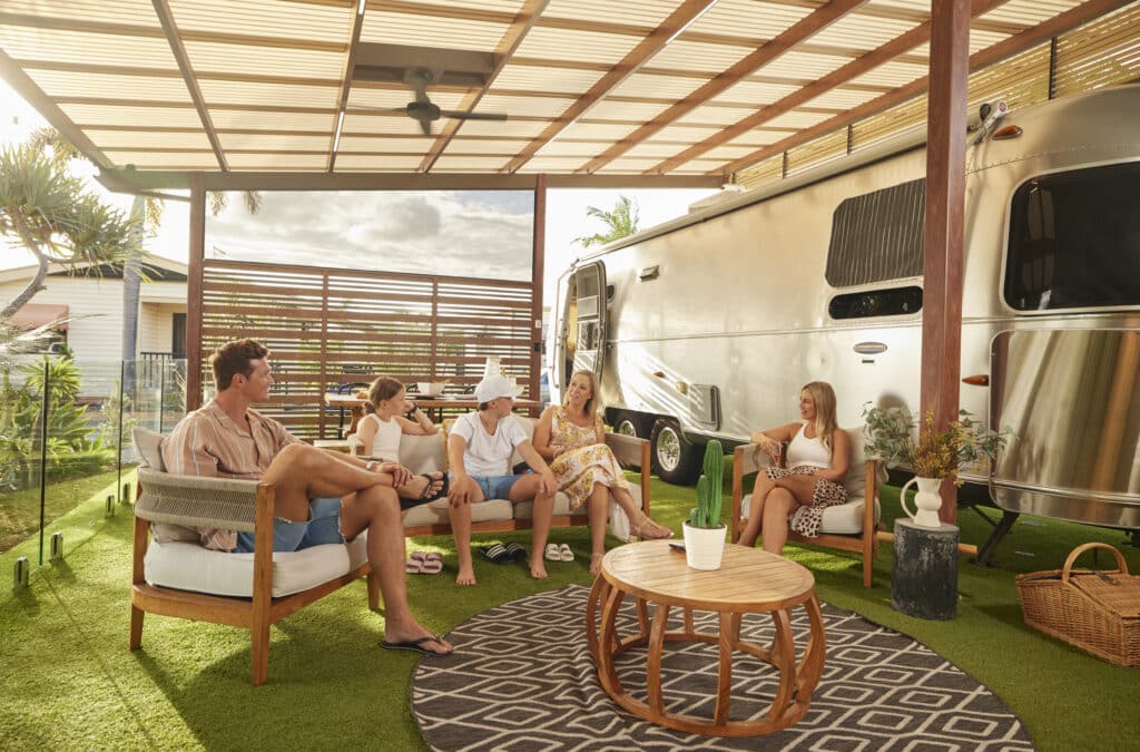 Holiday in Brisbane in Style - Airstream Caravan Glamping