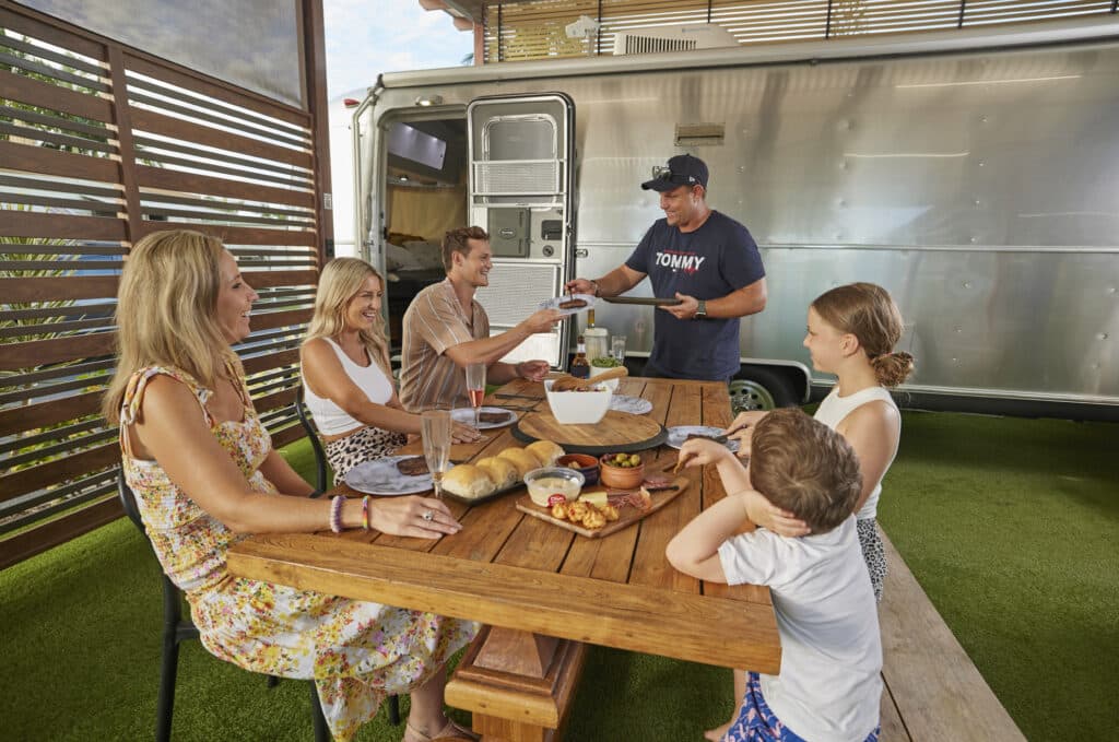 Holiday in Brisbane in Style - Airstream Caravan Glamping