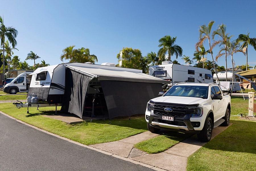 Powered Caravan Site | Brisbane Holiday Village