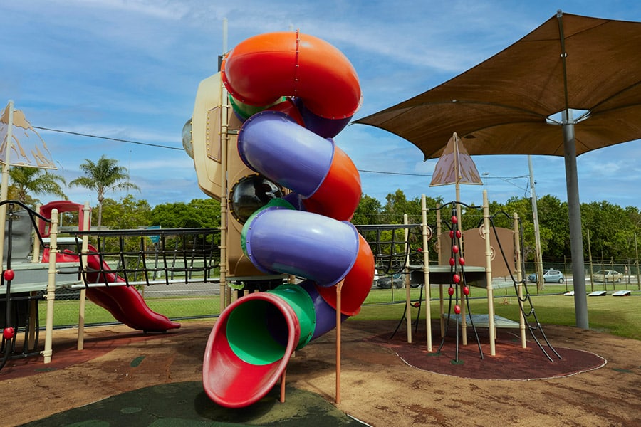 Temple of the Terrors Playground | Brisbane Holiday Village