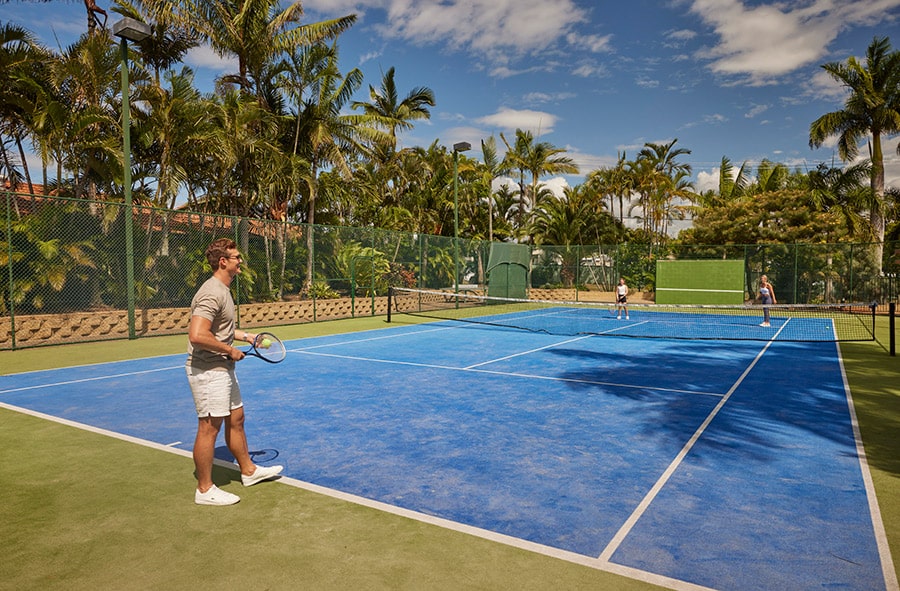 Court of the Warriors Tennis Court | Brisbane Holiday Village